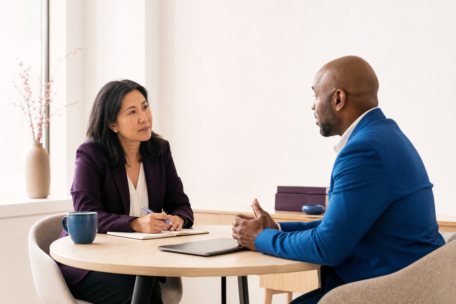 A candid one-on-one performance conversation between two leaders